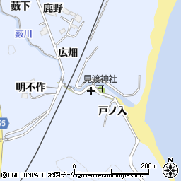 福島県いわき市久之浜町金ケ沢原見坂周辺の地図