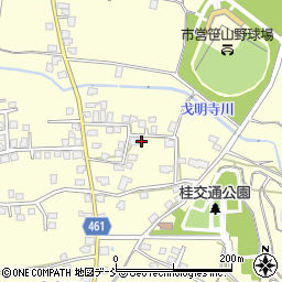 新潟県十日町市中条丙541周辺の地図