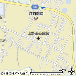 山野田公民館周辺の地図