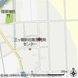 新潟県上越市三ツ橋新田周辺の地図