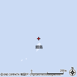 鱈島周辺の地図