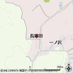 福島県石川郡石川町長郷田周辺の地図