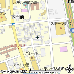新潟県上越市下門前205-7周辺の地図