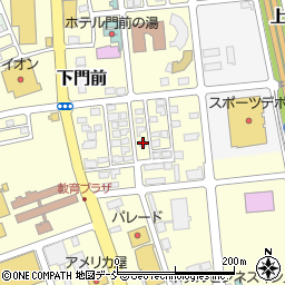 新潟県上越市下門前196周辺の地図