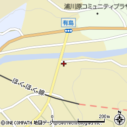 新潟県上越市浦川原区有島213周辺の地図
