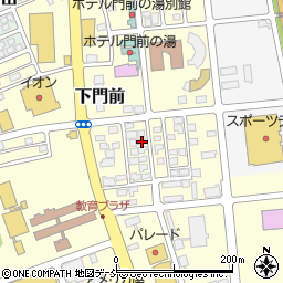 新潟県上越市下門前188-1周辺の地図
