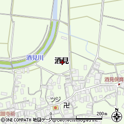 石川県羽咋郡志賀町酒見周辺の地図