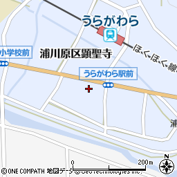 頸城運送倉庫株式会社　浦川原給油所周辺の地図
