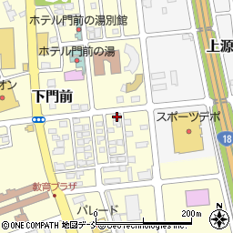 新潟県上越市下門前183-4周辺の地図