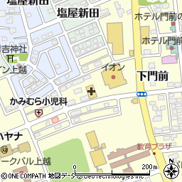 新潟県上越市下門前1868周辺の地図