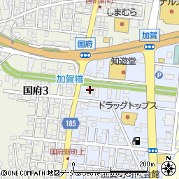 朝日新聞サービスアンカー直江津周辺の地図