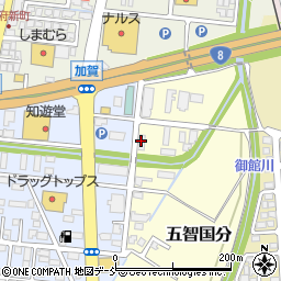 日本中古農機組合　上越店周辺の地図