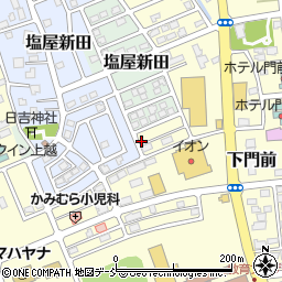 新潟県上越市下門前1960周辺の地図