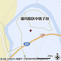 新潟県上越市浦川原区中猪子田351周辺の地図