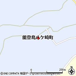 石川県七尾市能登島八ケ崎町周辺の地図