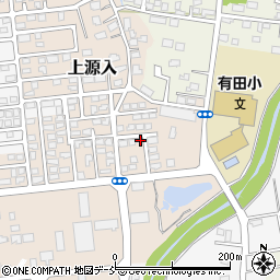 新潟県上越市上源入306周辺の地図