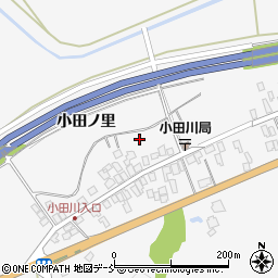 福島県白河市小田川町浦周辺の地図