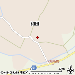 石川県羽咋郡志賀町和田1周辺の地図