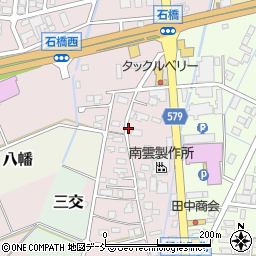 新潟県上越市石橋周辺の地図