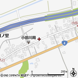 福島県白河市小田川小田ノ里周辺の地図