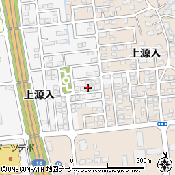 新潟県上越市上源入594周辺の地図