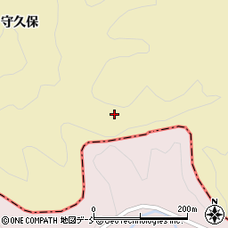 福島県平田村（石川郡）駒形（嘉良）周辺の地図