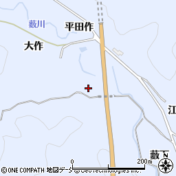 福島県いわき市久之浜町金ケ沢（大作）周辺の地図