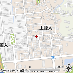 新潟県上越市上源入624周辺の地図