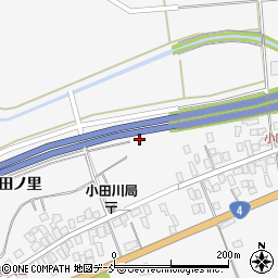 福島県白河市小田川上早稲田周辺の地図