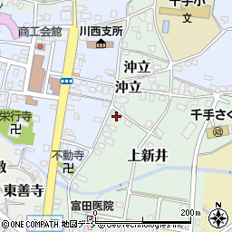 新潟県十日町市上新井113周辺の地図