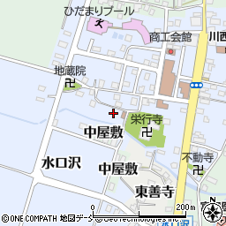 新潟県十日町市水口沢周辺の地図