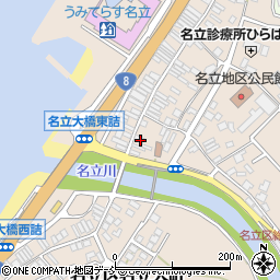 新潟県上越市名立区名立大町142周辺の地図