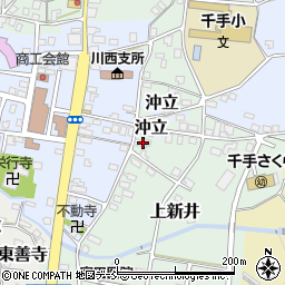 新潟県十日町市上新井110周辺の地図