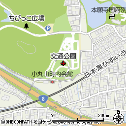 交通公園周辺の地図