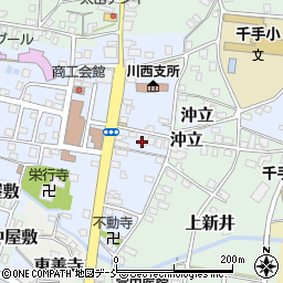 上新井集落開発センター周辺の地図