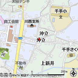 新潟県十日町市上新井70周辺の地図