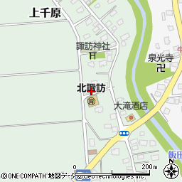 新潟県上越市上千原605周辺の地図