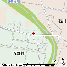 新潟県上越市五野井周辺の地図