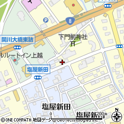 新潟県上越市下門前2285周辺の地図