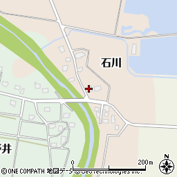新潟県上越市石川84周辺の地図