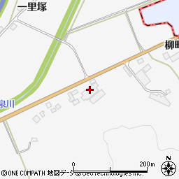 福島県白河市小田川蟹ヶ作周辺の地図