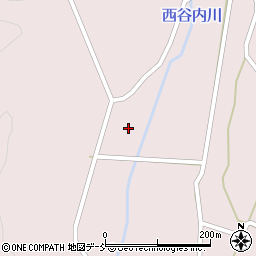 石川県七尾市中島町西谷内丙周辺の地図