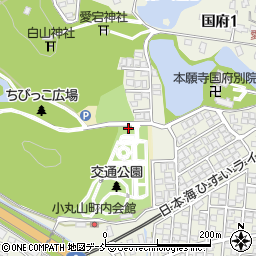 上越市交通公園周辺の地図