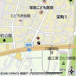 石坂乳業上越支店周辺の地図
