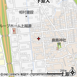 新潟県上越市上源入370-13周辺の地図