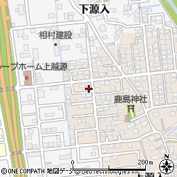 新潟県上越市上源入370-8周辺の地図