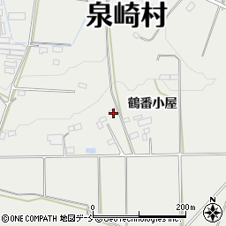 福島県泉崎村（西白河郡）泉崎（鶴番小屋）周辺の地図