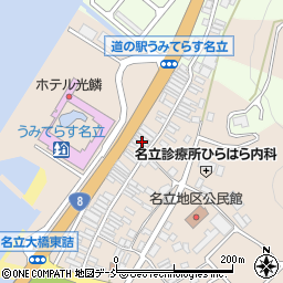 新潟県上越市名立区名立大町56周辺の地図