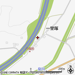 福島県白河市小田川岩久保周辺の地図