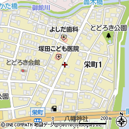 栄町一・二丁目周辺の地図